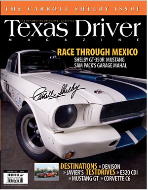 Carrera Pan America Race Story in Texas Driver Magazine